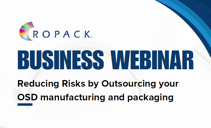 Image advertising Ropack's business webinar.